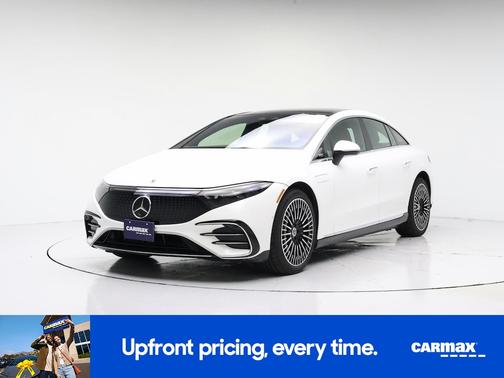 White 2023 Mercedes-Benz EQS 450+