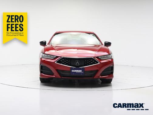 Red 2021 Acura TLX SH-AWD Technology