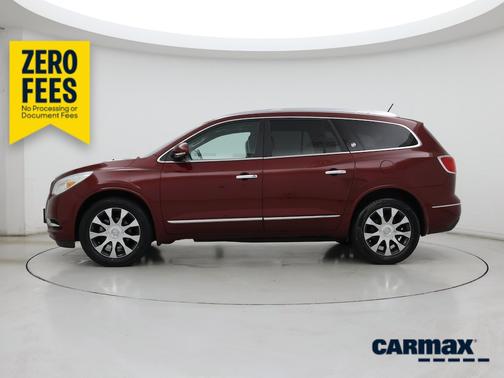 Burgundy 2017 Buick Enclave Leather