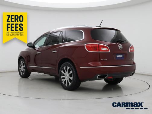 Burgundy 2017 Buick Enclave Leather