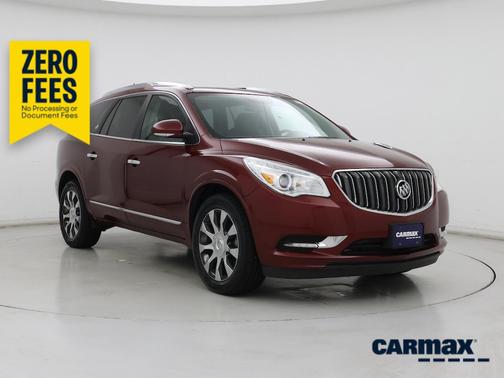Burgundy 2017 Buick Enclave Leather