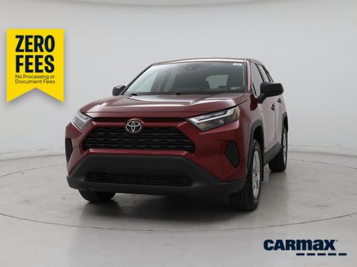 Red 2023 Toyota RAV4 LE