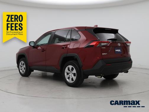 Red 2023 Toyota RAV4 LE