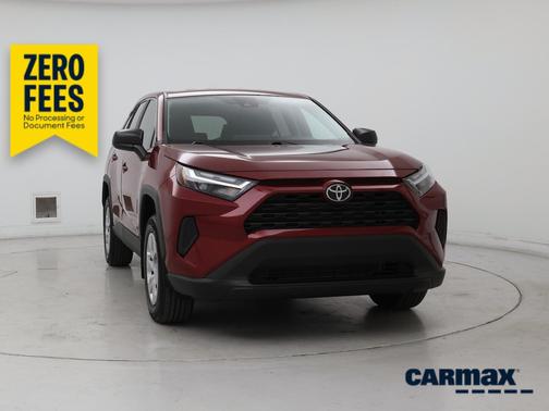 Red 2023 Toyota RAV4 LE