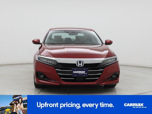 Red 2021 Honda Accord Hybrid Touring