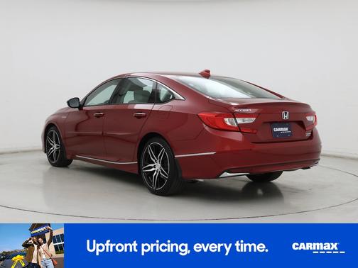 Red 2021 Honda Accord Hybrid Touring