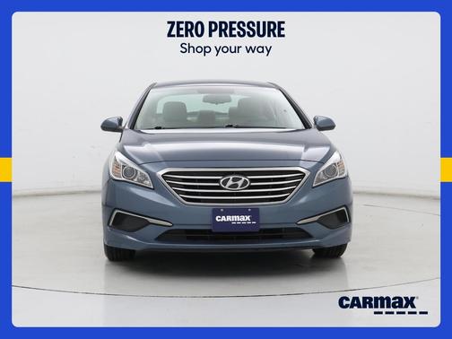 Blue 2017 Hyundai SONATA SE