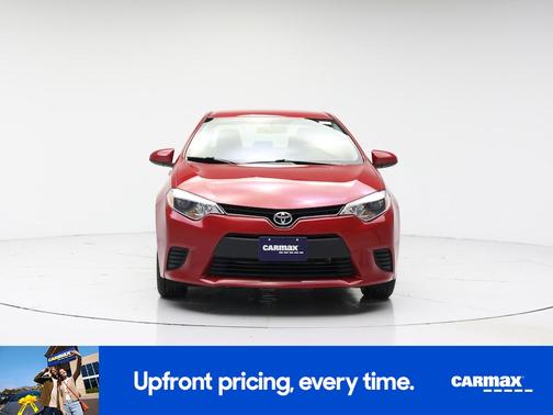 Red 2014 Toyota Corolla LE