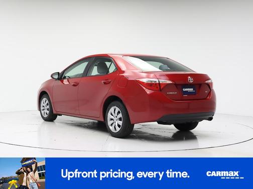 Red 2014 Toyota Corolla LE
