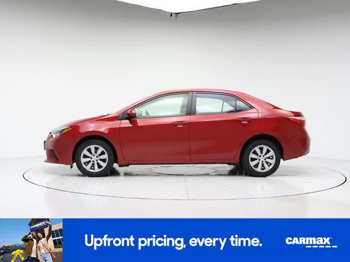 Red 2014 Toyota Corolla LE