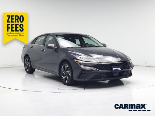 Gray 2024 Hyundai ELANTRA Limited