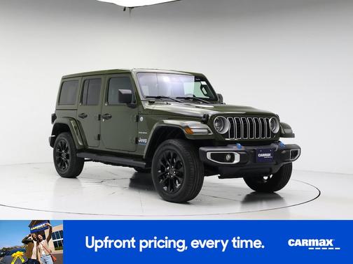 Green 2024 Jeep Wrangler 4xe Sahara