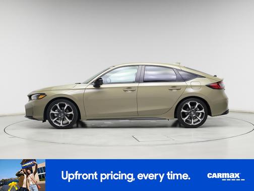 Tan 2026 Honda Civic Hybrid Sport Touring