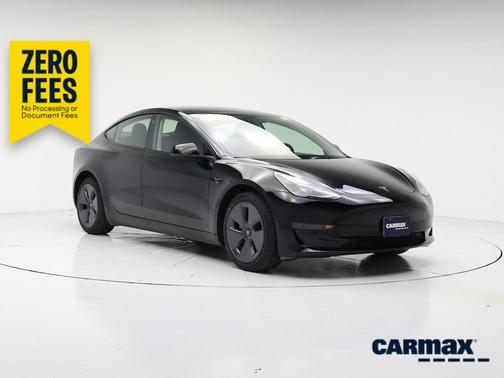Black 2023 Tesla Model 3