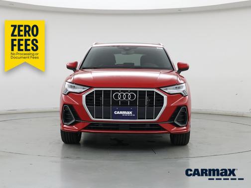 Red 2022 Audi Q3 S-Line Premium Plus
