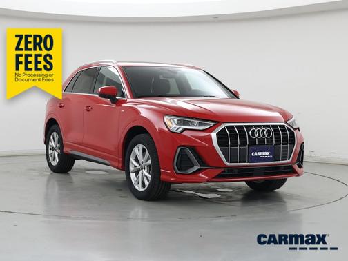 Red 2022 Audi Q3 S-Line Premium Plus
