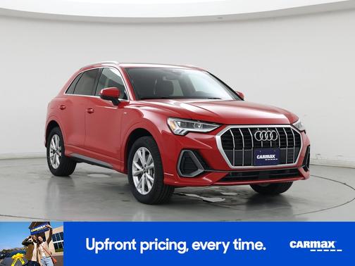 Red 2022 Audi Q3 S-Line Premium Plus