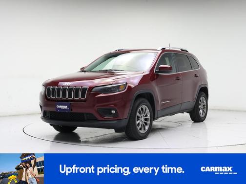 Red 2019 Jeep Cherokee Latitude Plus
