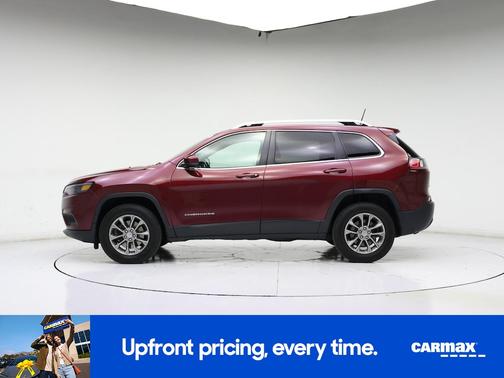 Red 2019 Jeep Cherokee Latitude Plus