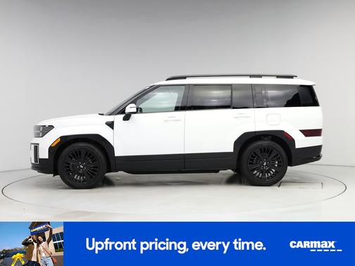 White 2024 Hyundai SANTA FE HEV Calligraphy