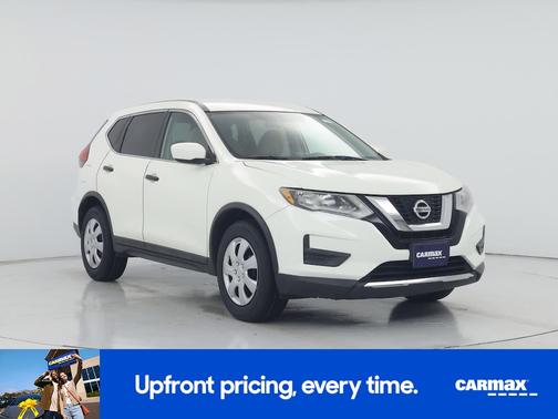 White 2017 Nissan Rogue S