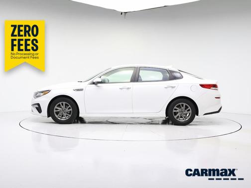 White 2020 Kia Optima LX