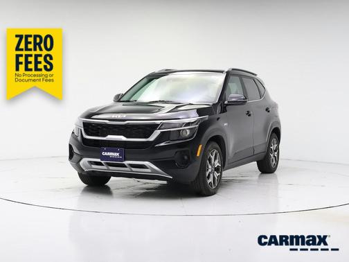 Black 2023 Kia Seltos EX