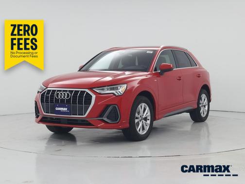 Red 2023 Audi Q3 S-Line Premium