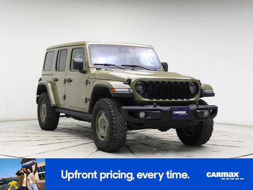 Green 2025 Jeep Wrangler 4xe Willys '41