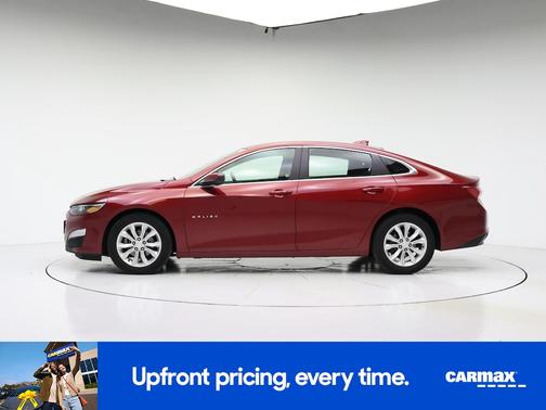 Red 2019 Chevrolet Malibu LT