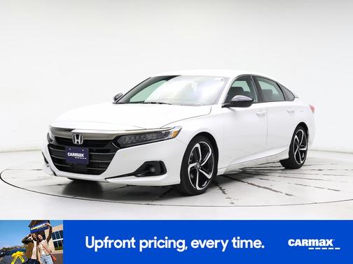 White 2021 Honda Accord Sport