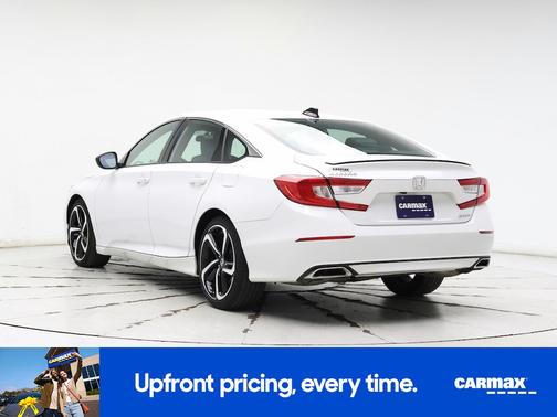 White 2021 Honda Accord Sport