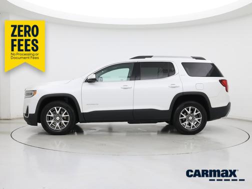 White 2021 GMC Acadia SLT