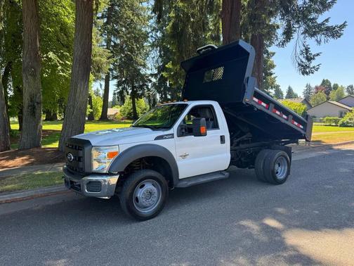 Oxford White 2011 Ford F-450 Regular Cab DRW 4WD