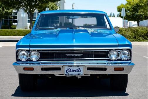 Blue 1966 Chevrolet Chevelle SS