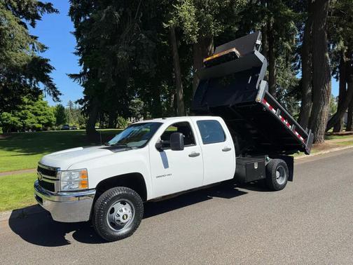 Summit White 2012 Chevrolet Silverado 3500 Work Truck