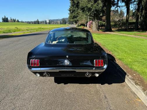 Black 1966 Ford Mustang Base
