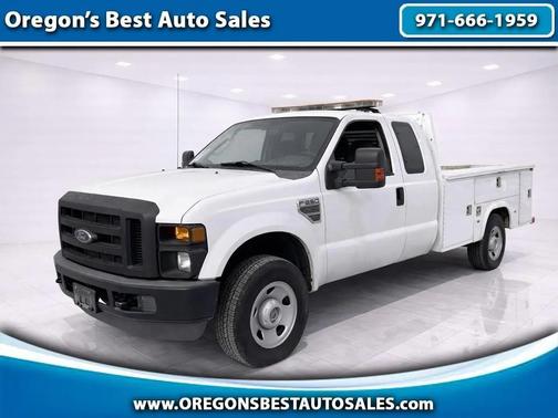 Oxford White Clearcoat 2008 Ford F-250 FX4 SuperCab Long Bed