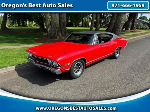 Red 1968 Chevrolet Chevelle