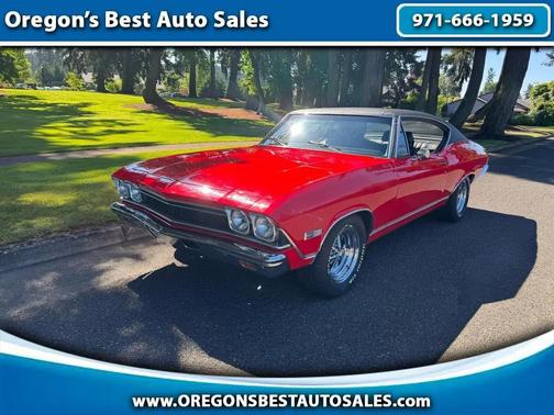 Red 1968 Chevrolet Chevelle