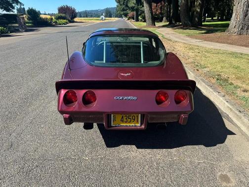 Maroon 1979 Chevrolet Corvette Coupe