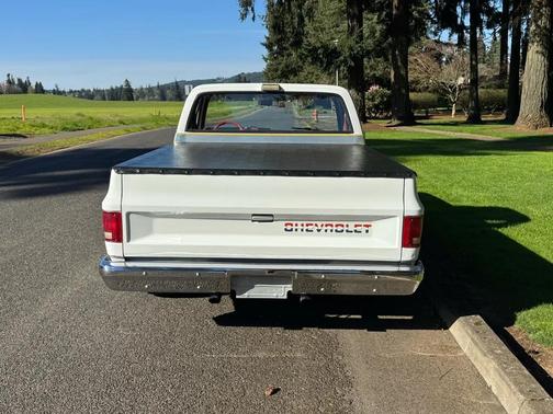 White 1977 Chevrolet C10/K10 Base