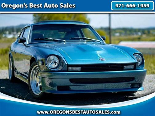 Blue 1976 Datsun 280Z 2+2