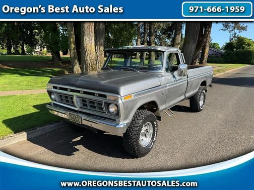Charcoal 1976 Ford F-250 RANGER 4WD