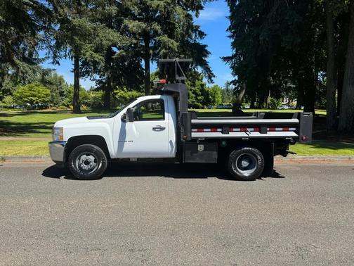 Summit White 2012 Chevrolet Silverado 3500 Work Truck