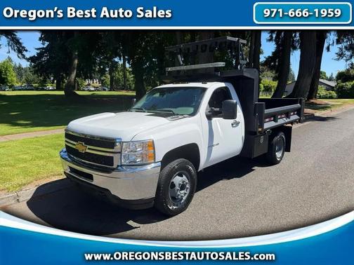 Summit White 2012 Chevrolet Silverado 3500 Work Truck