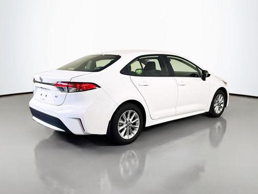 White 2022 Toyota Corolla LE