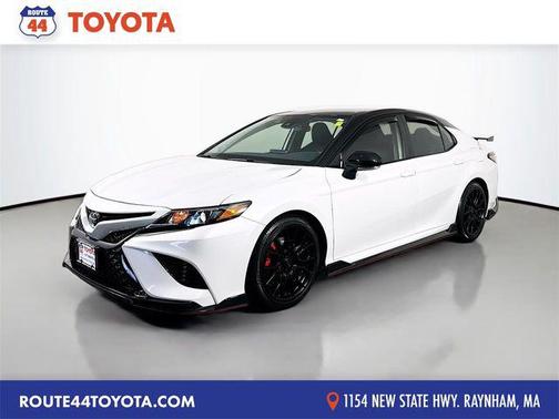 Wind Chill Pearl/Midnight Black Metallic 2023 Toyota Camry TRD