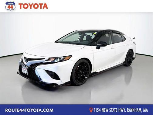 Wind Chill Pearl/Midnight Black Metallic 2023 Toyota Camry TRD