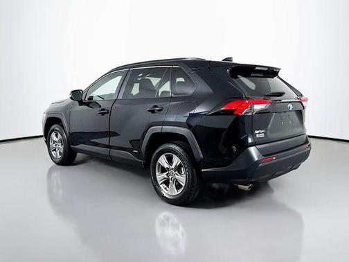 Midnight Black Metallic 2024 Toyota RAV4 Hybrid LE
